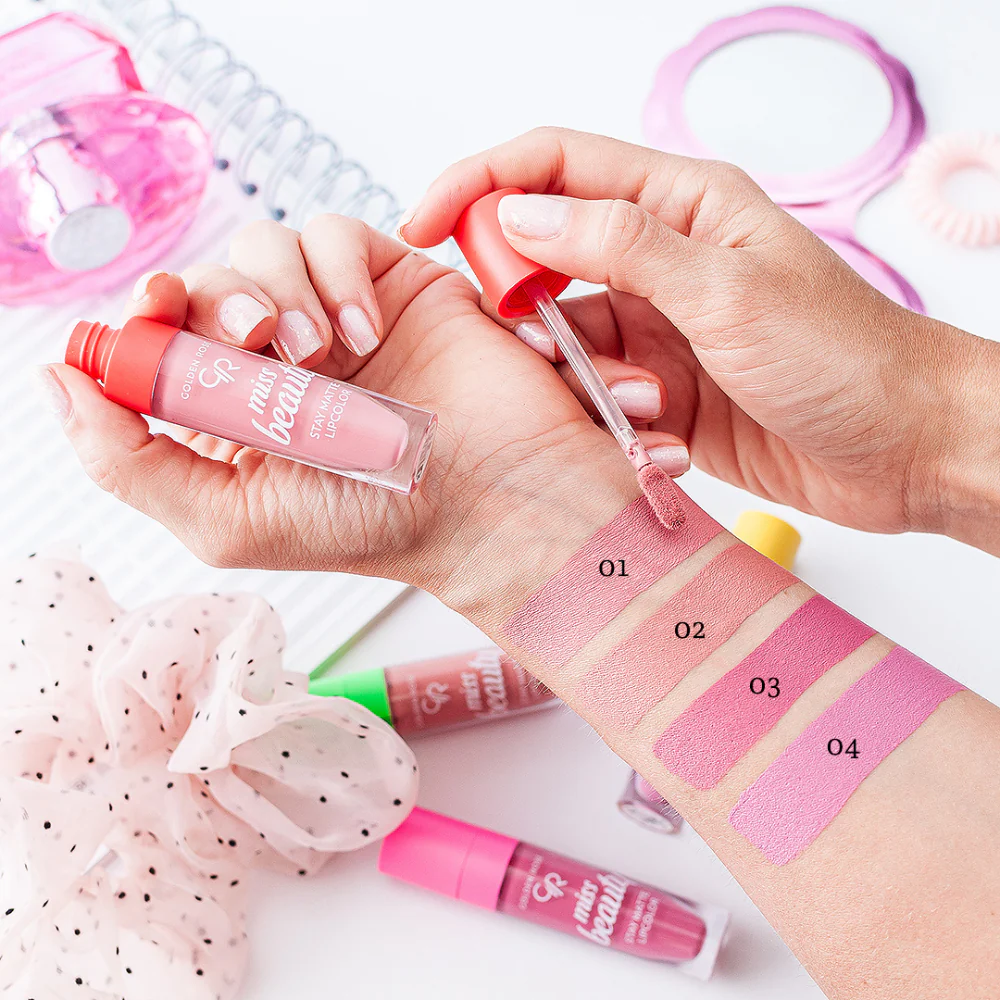 golden rose miss beauty matte lip color