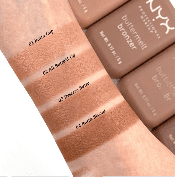 nyx buttermelt butter bronzer