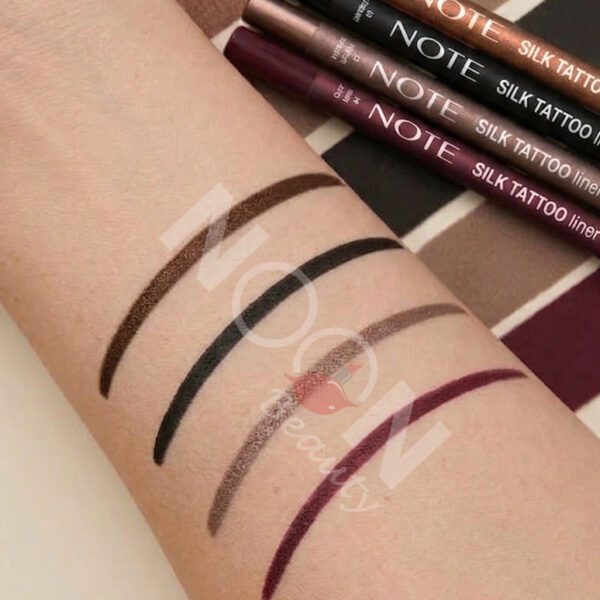 note silk tattoo liner