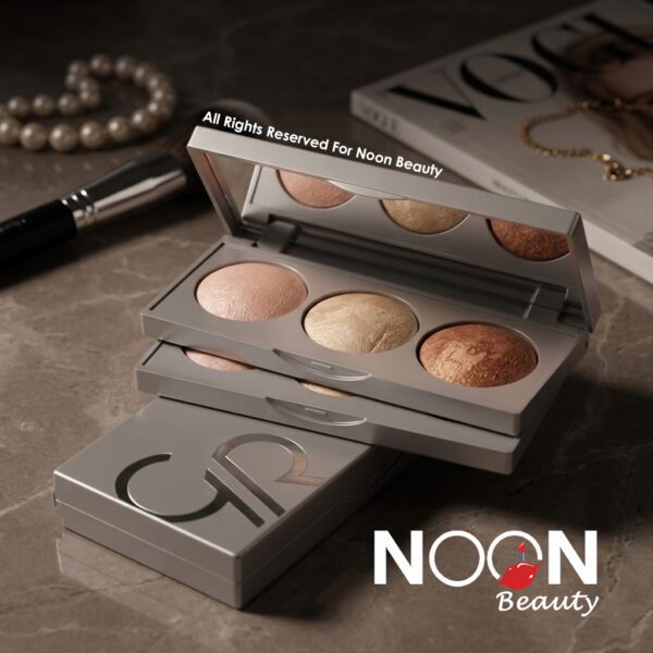 golden rose strobing highlighter palette