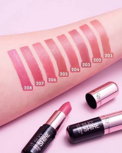 golden rose silky shine lipstick